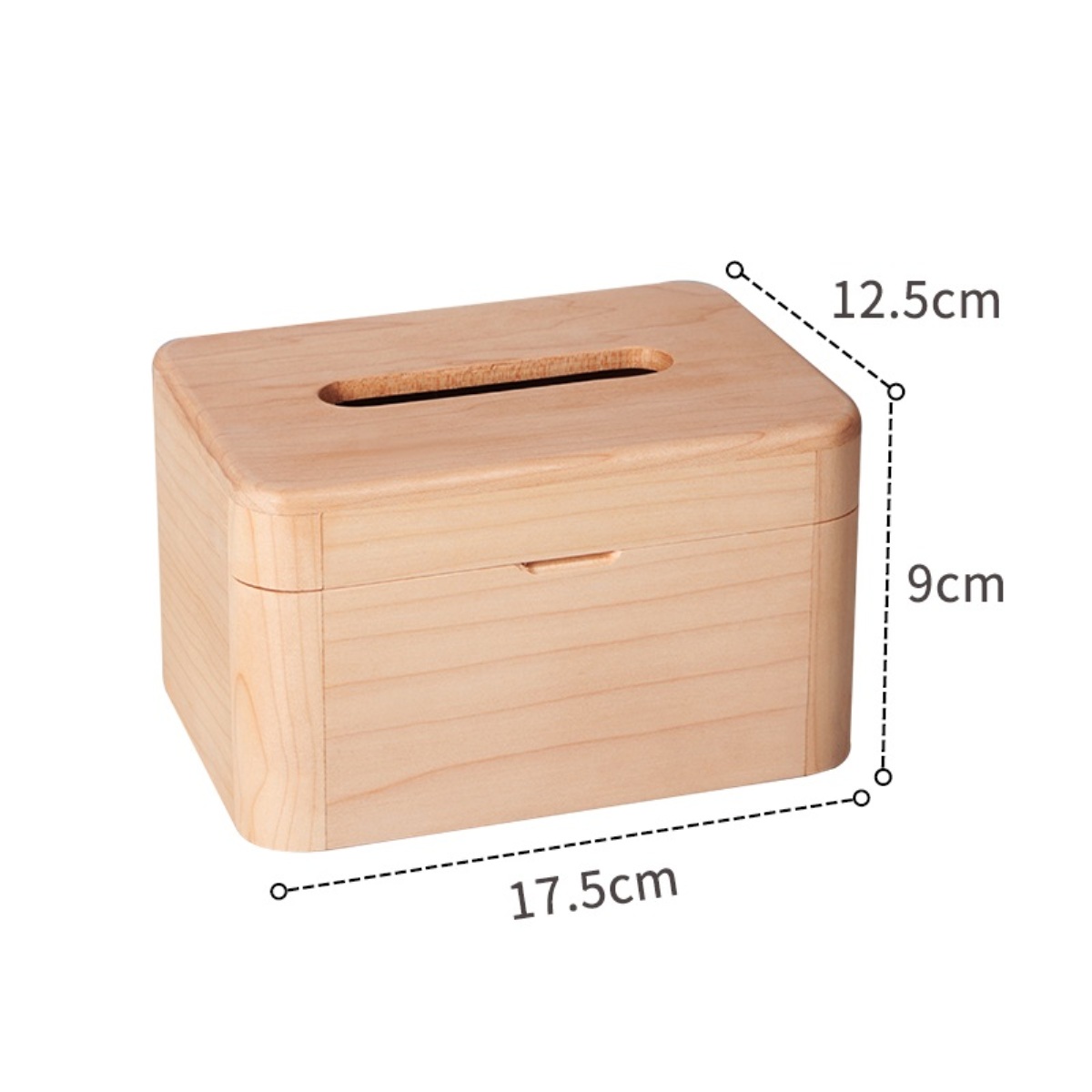 Wooden Facial Tissue Box